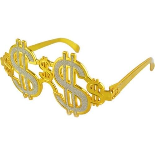 Funny Dollar Glasses Novelty Mini Funny Wearing Accessories Plastic Made Creative Supplies Kids Relieve Boredom