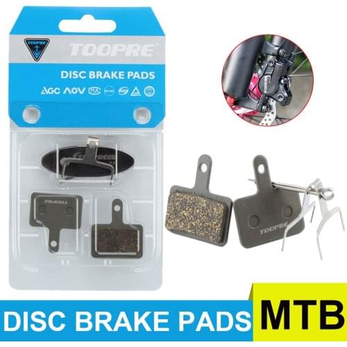 1 Pair All-metal Bicycle Disc Brake Pads Mountain Bike Road Bike Disc Brake Pads Suitable For M446, M395, M355, M315