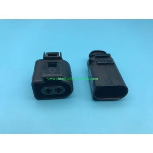 2 Pin 1.5mm 1J0973802/1J0973702 Auto Temp sensor plug waterproof Electrical male and female connector