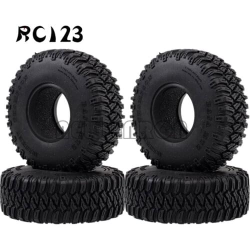 4P 1.55" 96MM Tires Tyre Soft Rubber Wheel Tires RC Crawler Car D90 TF2 Tamiya CC01 LC70 LC80 Axial 90069 NEW ENRON
