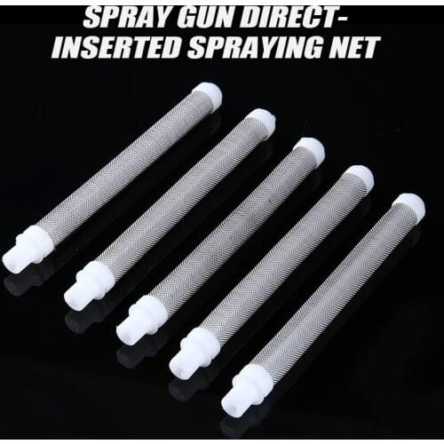 5Pcs 60 Mesh Airless Paint Spray Gun Filter Screen Elements For Wagner Filtration Chemical Industry Mayitr