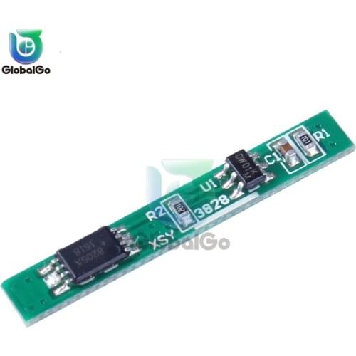 5pcs/Lot 1S 3.7V 2.5A Lithium Battery Protection Board For BMS PCM PCB Lipo Cell Li-ion Protect Module