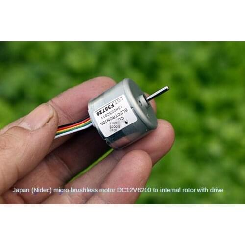 7.5V-24V 1360rpm-4800rpm Imported built-in drive PWM speed regulation can correct reverse double bearing brushless high motor