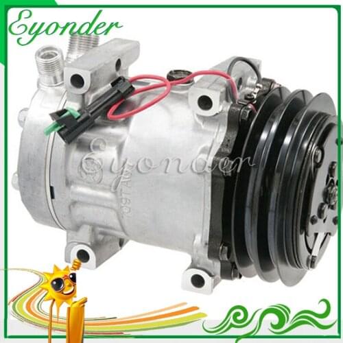 SD7H15 Auto AC A/C Compressor Cooling Pump for Western Star VOLVO Freightliner FS65 FC70 FL50 Truck 5.9L 6.4L 7.2L 8.3L 4626