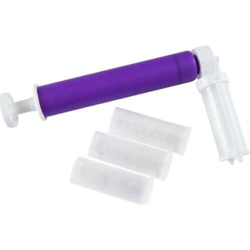 Household Plastic Manual Airbrush for Cake Decorating Tool w/ Pastry Spray Bottle & Sprayer