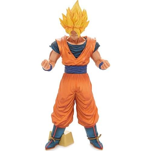 32cm Dragon Ball Super Saiyan Goku Action Figure DBZ Warrior Dragon Ball Goku Figura Model Doll PVC Collectible Toy