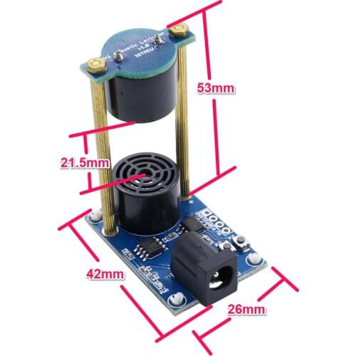 Elecrow Ultrasonic Levitation Acoustique Electronic DIY Kit Levitator Simple and Affordable TinyLev Portable Acoustic Tractor