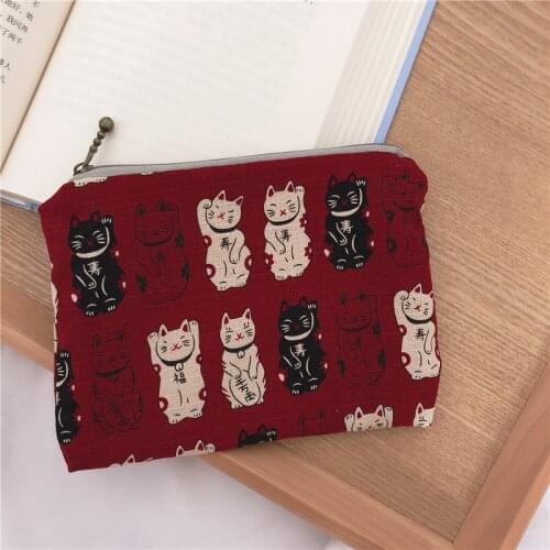 Animal Prints Cosmetic Bags For Women Cat Dog Make Up Organizer Bag Large Travel Coin Purse Card Holder Mini Storage Pouch