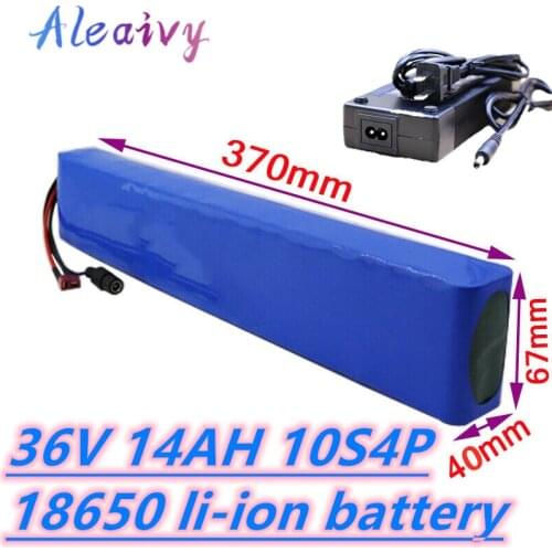 Li-ion Battery 36V 14AH Volt Rechargeable Bicycle 500W E Bike Electric Li-ion battery pack 36v battery electric moped scooter