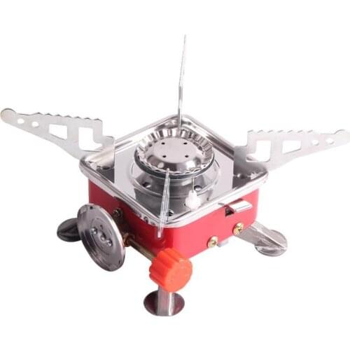 Mini Cooking Stoves Portable Outdoor Gas Stove Camping Equipment Gas Cooker Folding Electric Stove Hiking