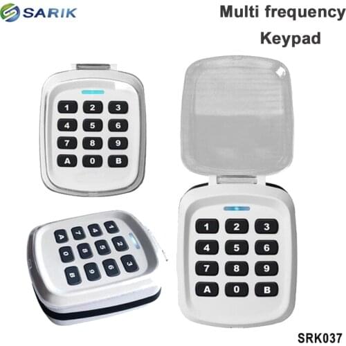Opener Access Control Calculator Touch Waterproof Wireless 433Mhz Gate Keypad rolling code