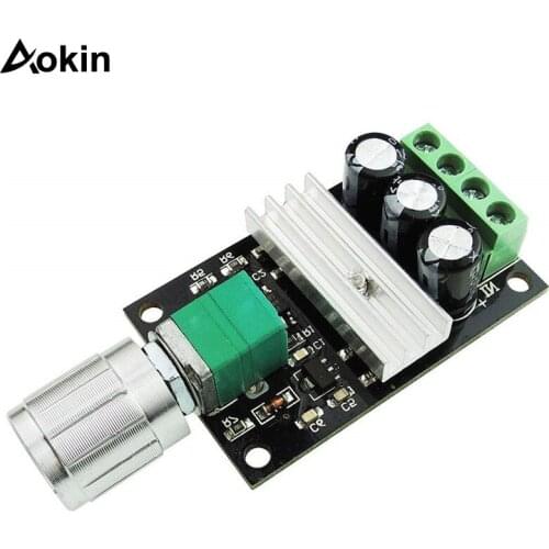 6V-28V 3A DC Motor Speed Controller PWM Variable Speed Regulator Governor Switch 1203B With Speed Control Knob