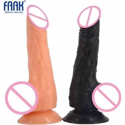 Adult sex products, female masturbation device, simulation skin characteristics, mini 19.5*3.5cm anal plug penis