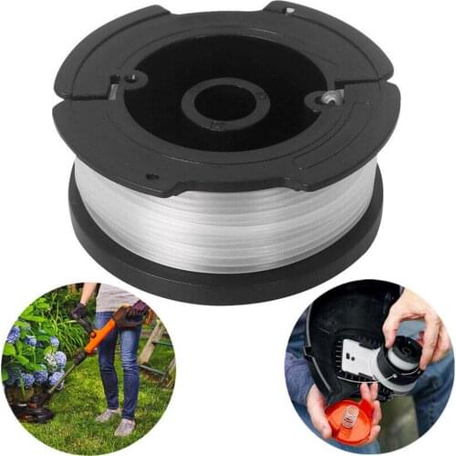 3Pcs Replacement Grass Trimmer Spool Nylon Line for BLACK + DECKER AF-100-3ZP Mowing line