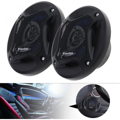 2pcs 280W 12V 4 Inch Universal Car Horn with Coaxial Type and Full Frequency for Most Cars
