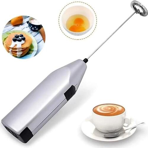Coffee Milk Drink Whisk Mixer Electric Egg Beater Frother Foamer Mini Handle Stirrer Practical Kitchen Cooking Tool