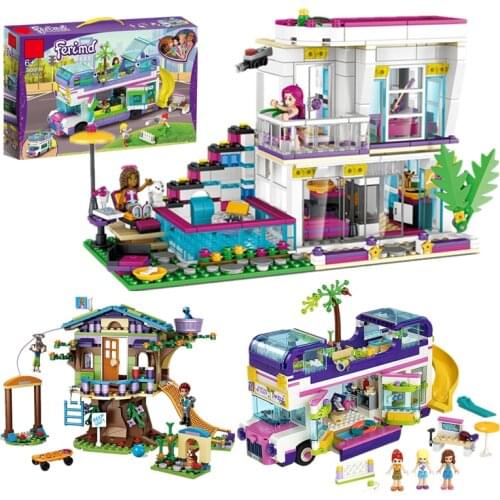 Funny Joy Star Livis House Building Compatible Friend For Girls Figures Bricks Educational Toys For Childre Gifts