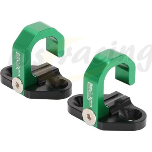 CNC Rear Brake Hose Cable Clamp Holder Guide For Kawasaki KX100 KX125 KX250 KLX250 KLX140 KLX650 KLX230R KLX250R KLX140G KLX650