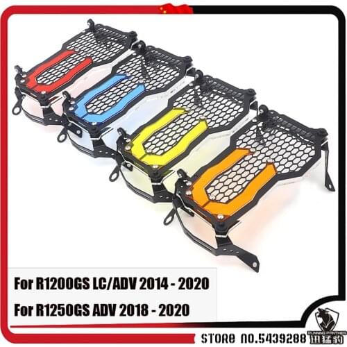Motorcycle Headlight Protector Grille Guard Cover Protection Grill For BMW R1200GS R1200 GS R1250GS LC Adventure 2014-2020