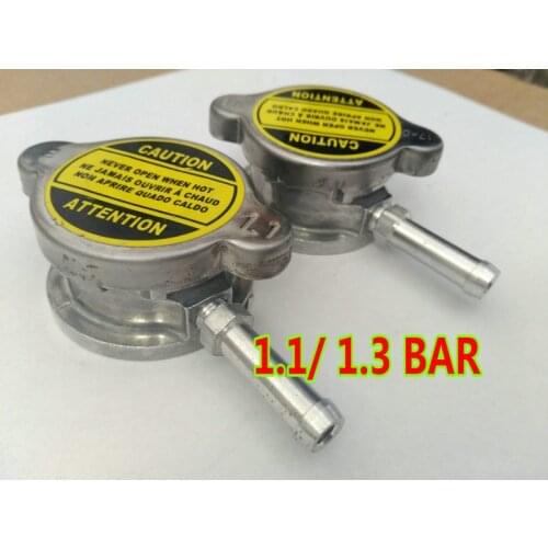 1.1/1.3 BAR Radiator Cap & Aluminum Radiator weld Filler Neck & Pipe for motorcycle bike Yamaha/Suzuki/Honda/KTM/GAS