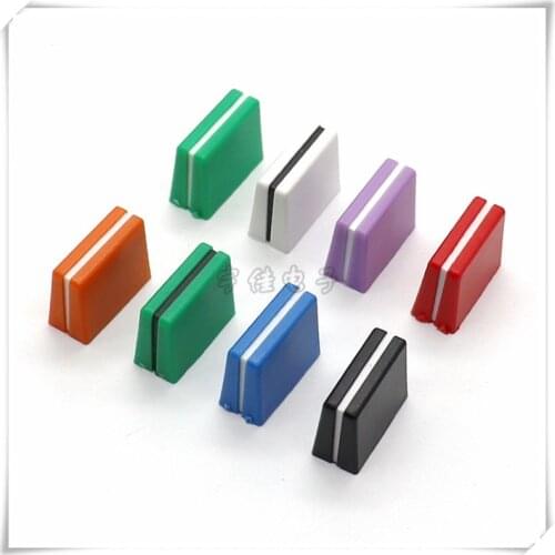 10 Piece 20 * 9 * 15mm Pioneer mixer CD mixer mixer equalizer push rod cap potentiometer push key cap inner hole 4mm