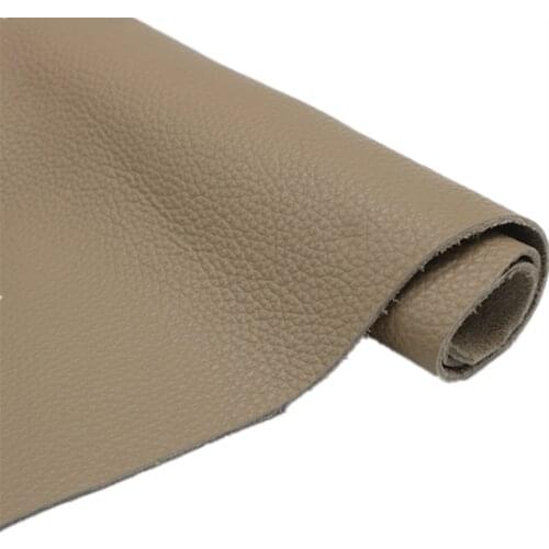 2mm Thick Cowhide Leather Top Layer Cowhide Sofa Bedside Chair Furniture Light Gray Whole Cowhide