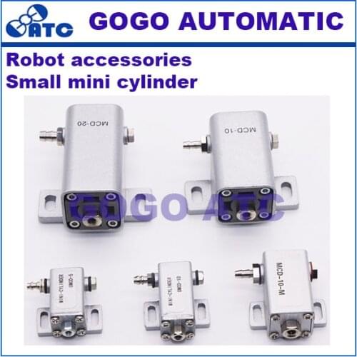 Robot accessories UMCD series holding small mini pneumatic cylinder Micro cylinder UMCD-5 10 Itinerary 5-20 mm