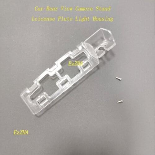 EzZHA Car Rear View Camera Bracket License Plate Light Housing Mount For Toyota Yaris Sedan Vios Limo Belta XP90 2008-2012