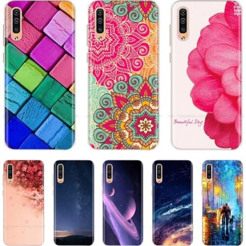 For Samsung Galaxy A50 Case Cover A505 Silicone Soft TPU Cover Phone Case For Samsung A50 A 50 2019 A505F SM-A505F Case Silicon