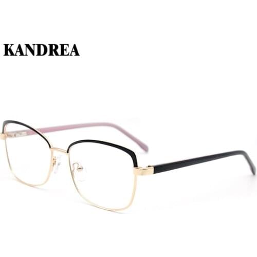 KANDREA 2020 Spring New Women Eyeglasses Frames Classic Square Design Glasses Frame Anti Blue Ray Trending Optical Eyewear