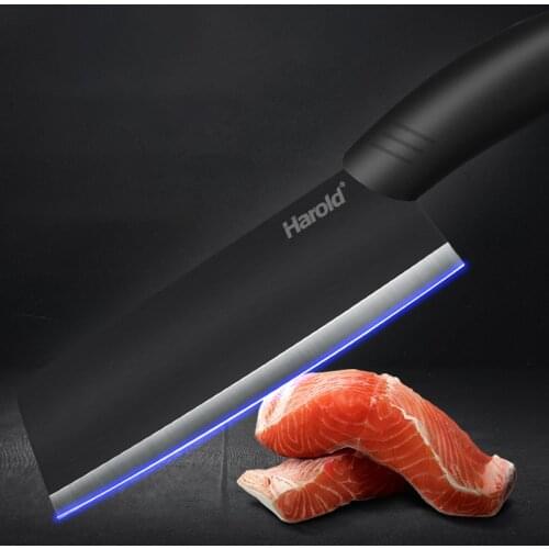 Harold Black Blade Ceramic Kitchen Cutter Household Kitchen Cutter 2 Generation Sharp Cutter German Kitchen Cutter Food Meat Cut