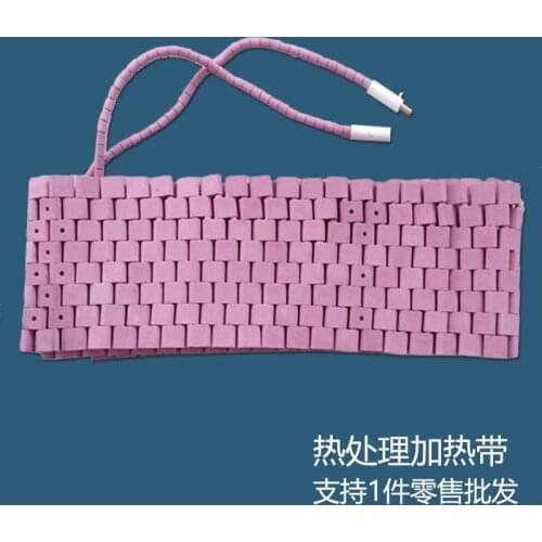 Crawler Type Ceramic Heating Belt Heat Treatment Sheet Heat Treatment Heating Rope Pipe Type Electric Heater