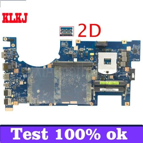 KLKJ G75VW Laptop Motherboard For ASUS G75VW G75V G75VX Test Original Mainboard HM65 2D