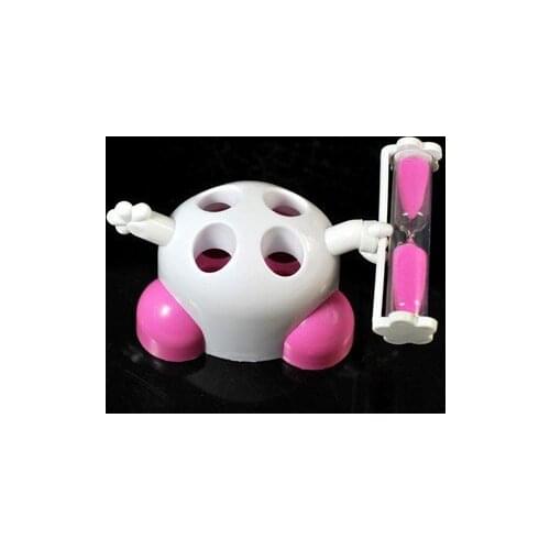 Cartoon Hourglass toothbrush holder high quality cheap price 13*9*6.5 cm free shipping