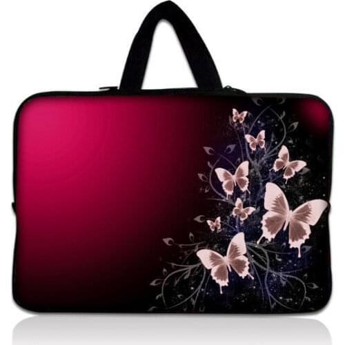 Butterfly Laptop Bag Waterproof Sleeve Case for Microsoft 12.3" Surface Pro 6/5/4 Laptop Book 1 2 13.5 Pro 3/2 Zipper Bags Cover