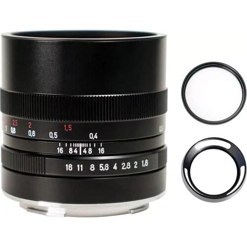 Rock-Star Camera Lens 35mm F1.8 Full Frame Fixed Focus Manual Focus Standard Portrait Lens for Nikon Z Mount Z5 Sony FE a7r3 m2