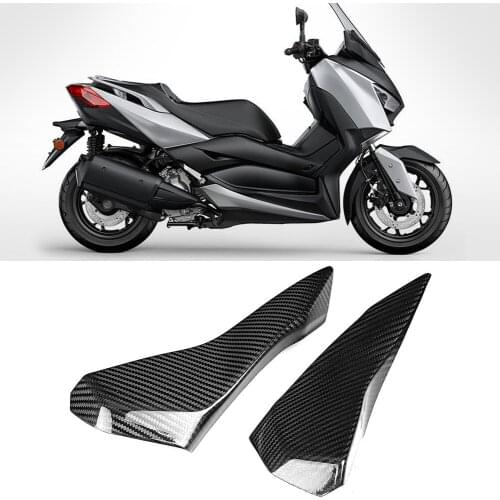 Carbon Fiber Fairing Strip Windscreen Deflector Side Decoration Fits for Yamaha XMAX 300 07-19