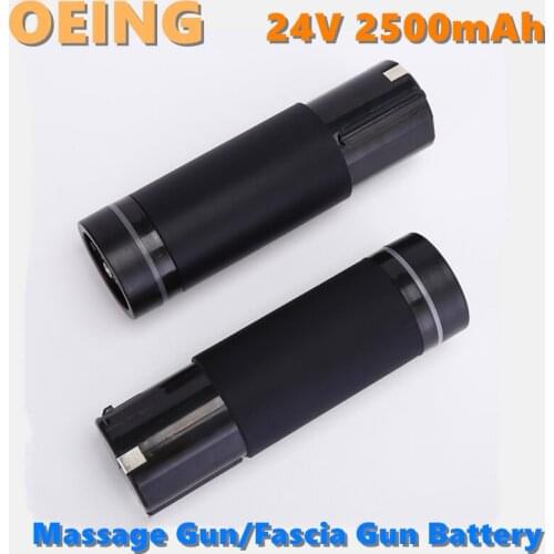 Original 24V 2500mAh Massage Gun Battery Replacement Extra Rechargeable Battery for Back Massager