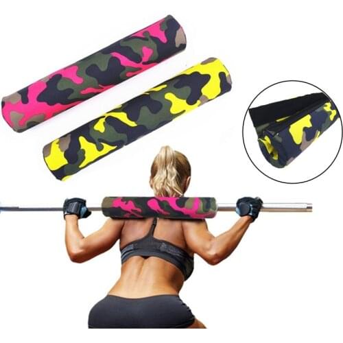 Weight Lifting Fitness Barbell Squat Pad Thick Heavy Duty Foam Support Neck Shoulder Protective Pad Gym Body Building Equipment