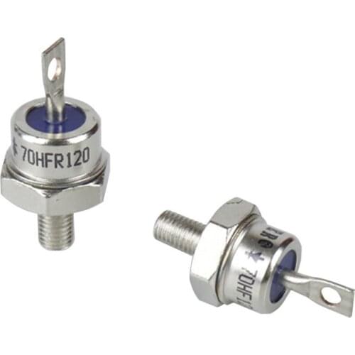 Spiral rectifier diode specifications complete electronic components 70HFR160 40HFR 25HFR forward and reverse