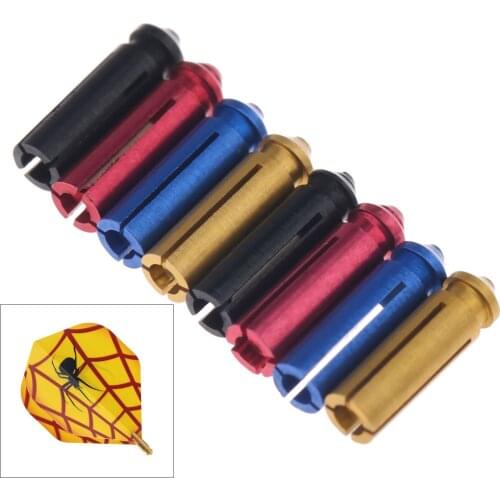 30Pcs Aluminium Alloy Darts Flight Protector Universal Dart Flight Savers Protectors Replacement Accessories For Steel/Soft Tips