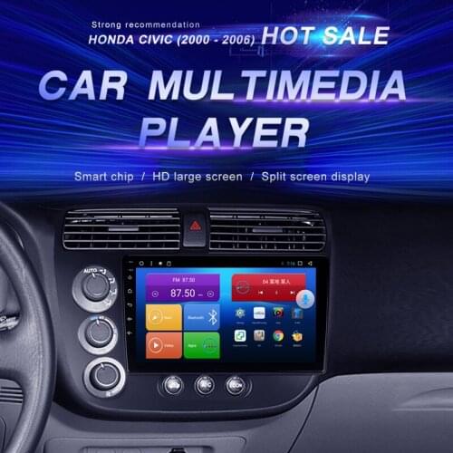 Android Car DVD For Honda Civic （2000 - 2006) Car Radio Multimedia Video Player Navigation GPS Android10.0 Double Din