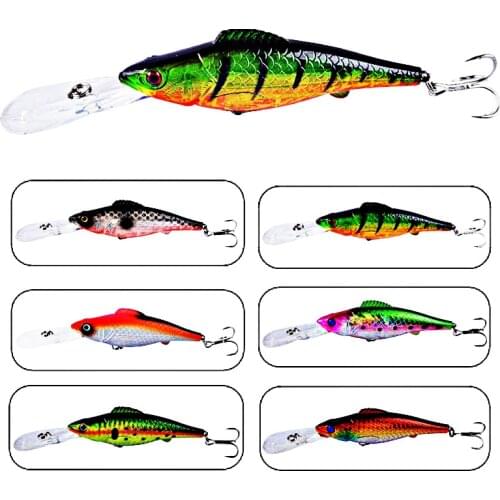 Minnow Lure 126mm Fast Sinking Minnow Wobbler Deep Long Cast Fishing Lures Crankbaits Jerkbait Bait Peche Pesca trolling lure