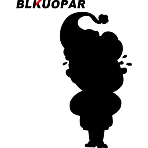 BLKUOPAR for Clown with Arms Akimbo Car Stickers Waterproof Decals Windshield Campervan JDM Accessoires Skateboard Funny Decor