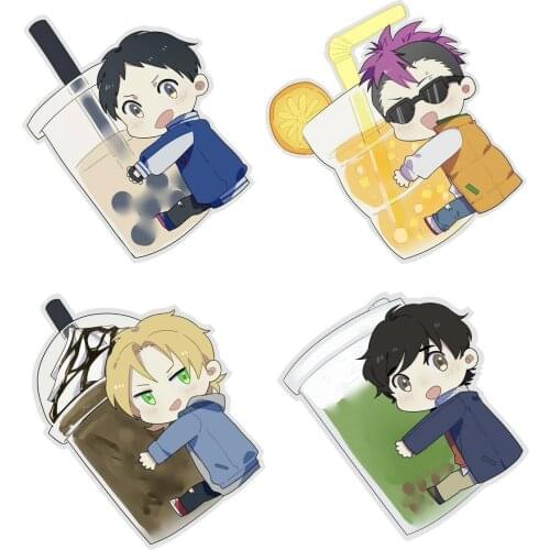 Cosmile JAPAN Mangaka banana fish Ash Lynx Yasha Acrylic Keychain Wallet Keyring Rare Limited ktychains for men gift key belt