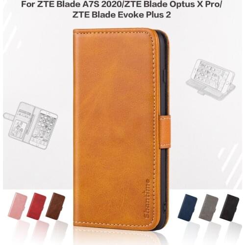 Flip Cover For ZTE Blade A7S 2020 Case Luxury With Magnet Wallet Case For ZTE Blade Optus X Pro Blade Evoke Plus 2 Phone Cover