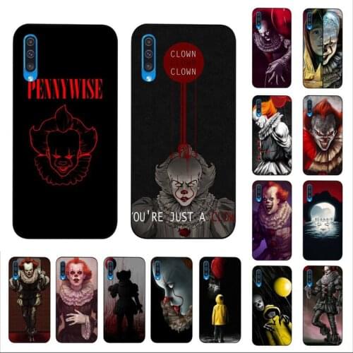 YNDFCNB The Clown Horror IT Phone Case for Samsung A30s 51 5 71 70 40 10 20 s 31 A7 A8 2018