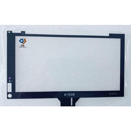 Black touch screen for H-TECH HT-4019 Car navigation GPS touch screen panel repair replacement parts