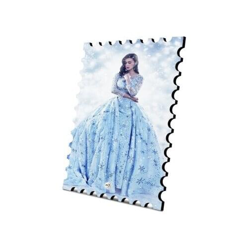 Hot transfer blank wood print hot transfer MDF photo frame wooden table / personalized custom photo frame