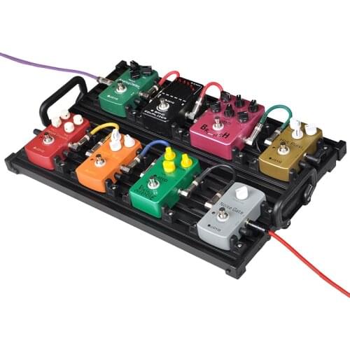 Joyo GPB Pedalboard Diy Guitar Bass Pedal Board With Magic Tape Cable Guitar Effects Pedalboard Accessories Pedal Boards